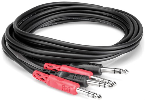 HOSA CSS-203 Dual TRS - Dual TRS 3m