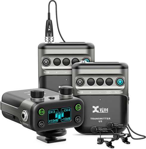Xvive U5T2 Dual Wireless Lavalier System