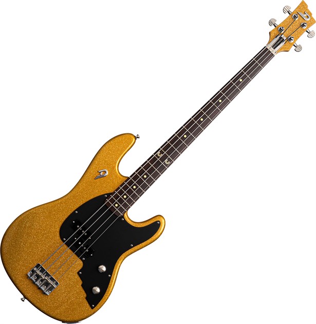 Duesenberg Chris Chaney Bass Gold Sparkle