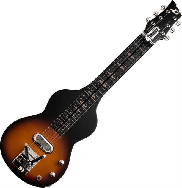 Lap Steel, Kalico, Tobacco Burst, incl. Case