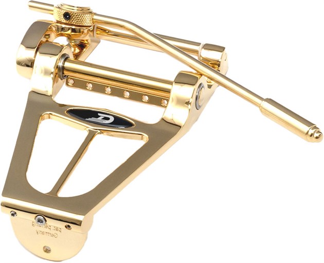 Duesenberg Left Diamond Deluxe Tremola Gold