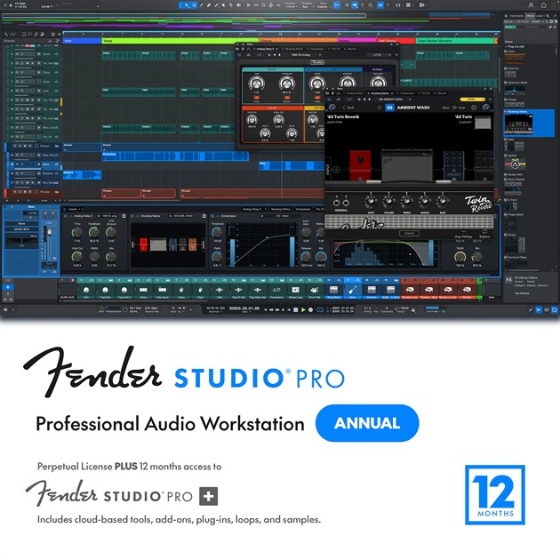 Fender Studio Pro 8 with 12 Months Studio Pro+