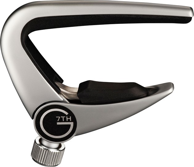 Newport Capo  6 String Silver