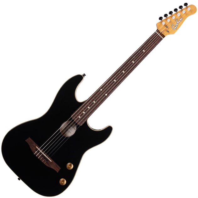 Godin G-Tour Nylon Matte Black EQ