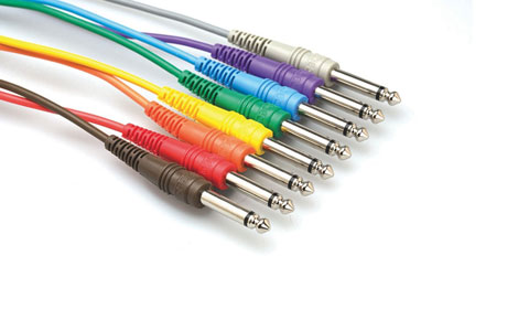 HOSA CPP-845 Patch Cables 8x TS 44cm