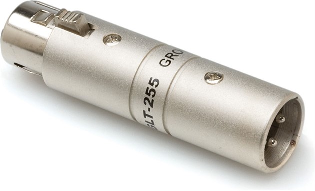 HOSA GLT-255 Ground Lifter XLR Male - XLR Female