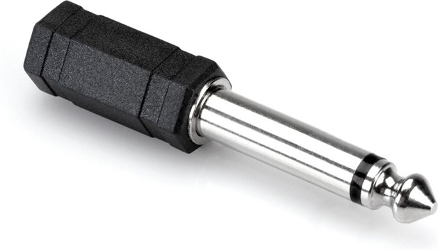 HOSA GPM-179 Mini TRS Female - TS Male Adapter