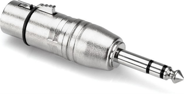 HOSA GXP-143 XLR Female - TRS Male Adapter