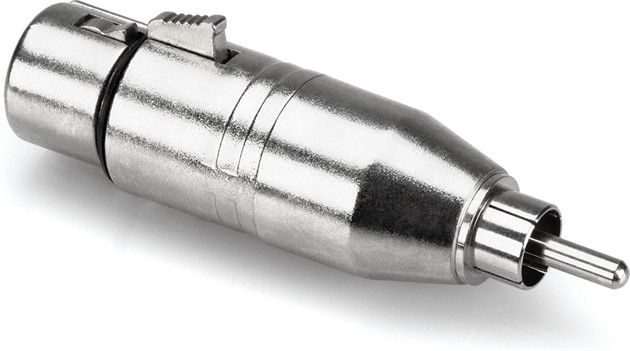 HOSA GXR-134 XLR Female - RCA Male Adapter