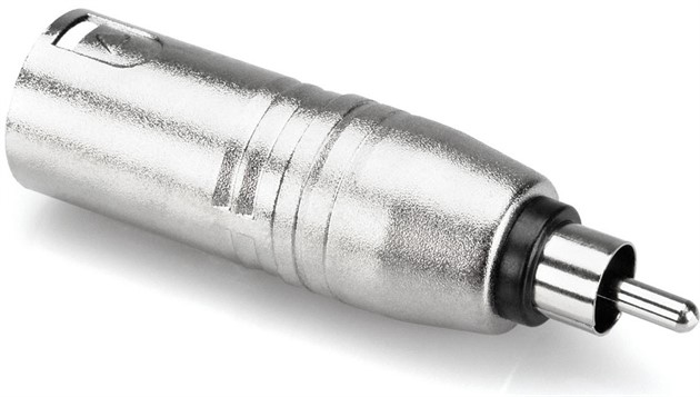 HOSA GXR-135 XLR Male - RCA Male Adapter