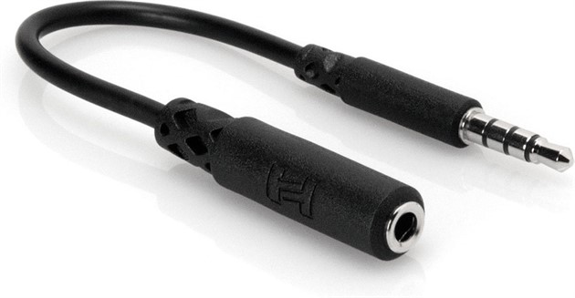 HOSA MHE-158 Adapter 3.5mm TRRS