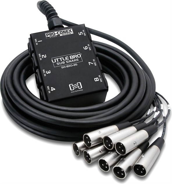 HOSA SH8X0-50 StageBox 8 XLR 15m