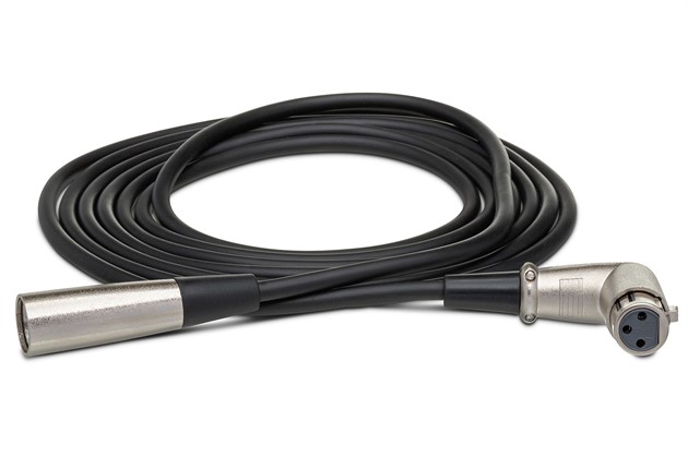 HOSA XFF-103 XLR Male-Angled XLR Female 0,9m