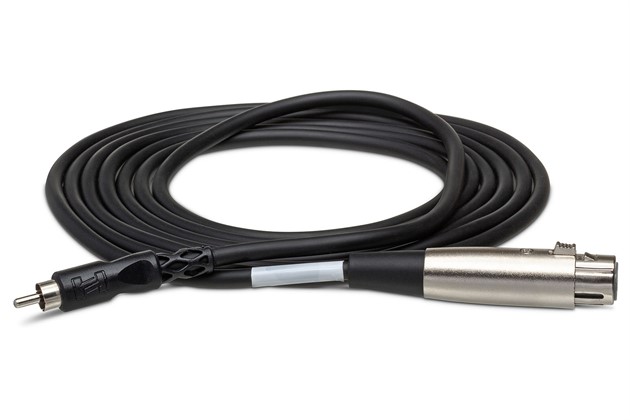 HOSA XRF-110 RCA - XLR Female 3m