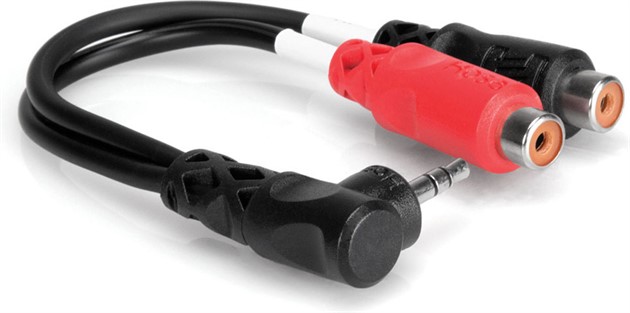 HOSA YRA-167 Angled Mini TRSM - Dual RCAF 15cm