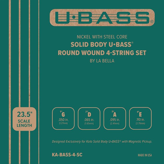 KA-BASS-4-SC Solid Body Roundwound UBASS strings