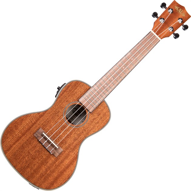 KA-CGE. Concert Gloss Mahogany Ukulele w/EQ