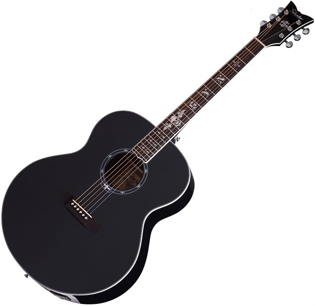 Schecter Synyster Gates J Acoustic Gloss Black
