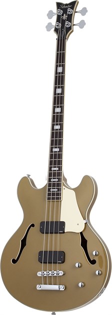 Schecter CORSAIR BASS GOLD