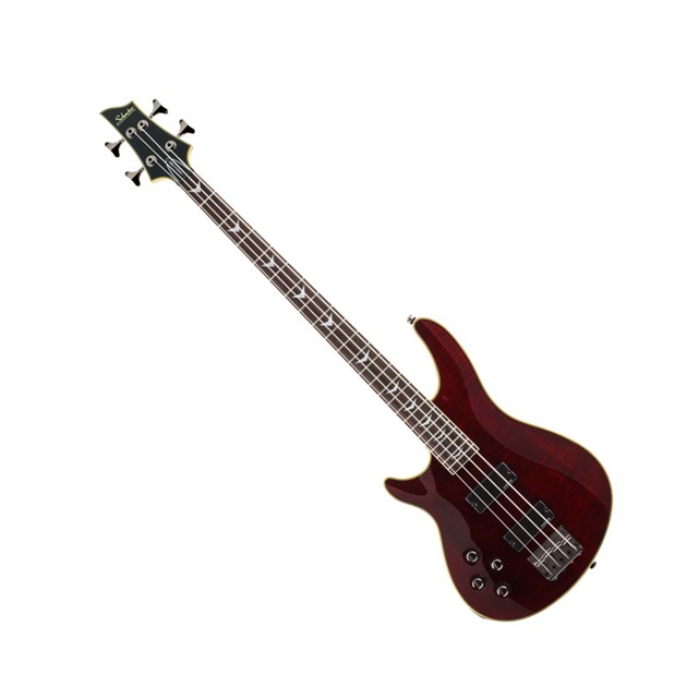 Schecter Omen Extreme 4 Black Cherry Left Hand