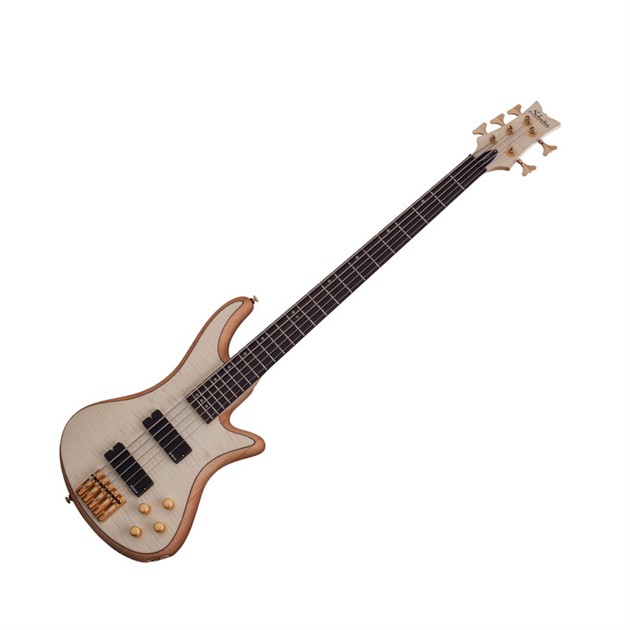 Schecter Stiletto Custom-5 Lefthand Natural Satin