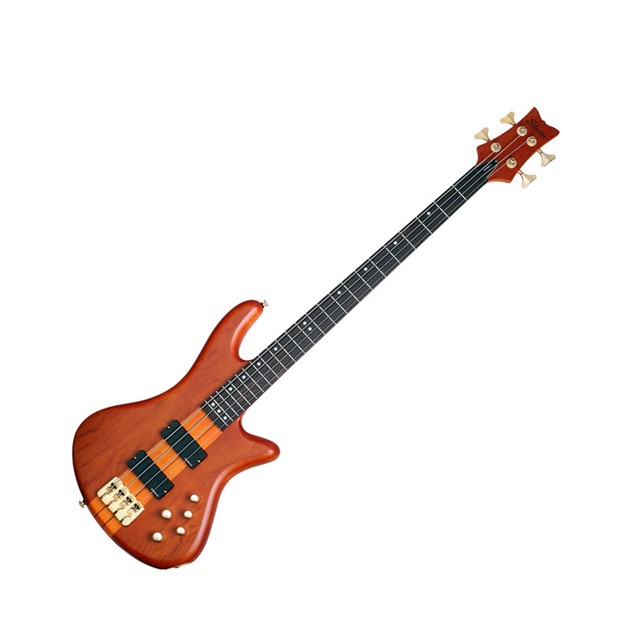 Schecter Stiletto Studio-4 Left Hand Honey Satin