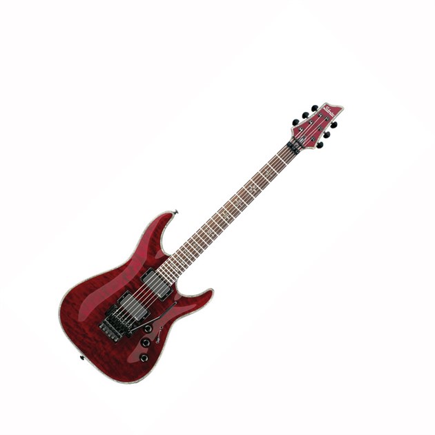 Schecter HELLRAISER C-1 FloydR. Black Cherry