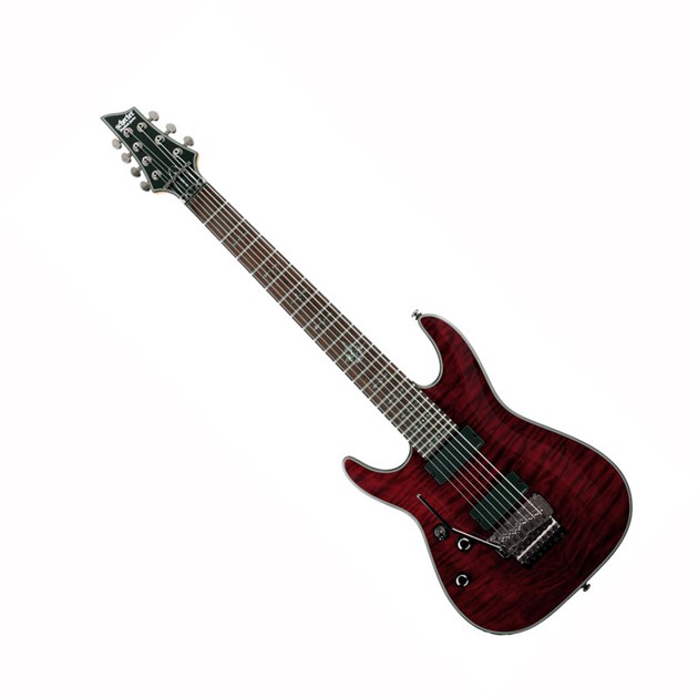 Schecter HELLRAISER C-7 Black Cherry LEFT