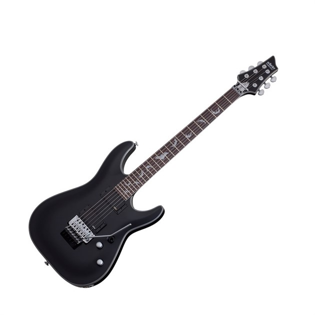 Schecter DAMIEN Platinum-6 FloydR. Satin Black