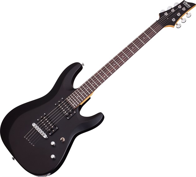Schecter C-6 Deluxe Satin Black
