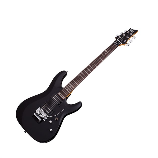 Schecter C-6 Deluxe Floyd Rose Satin Black