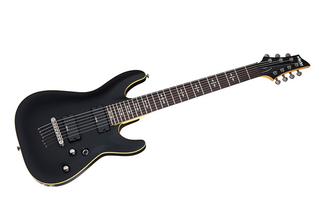 Schecter Demon-7  Aged Black Satin
