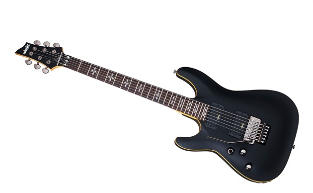 Schecter Demon 6 Floyd Rose LH Satin Black