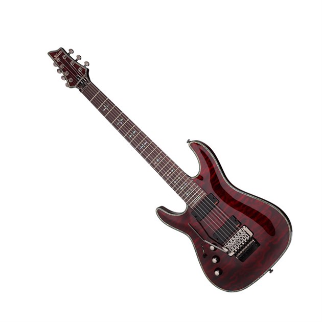 Schecter Hellraiser C-7 FR Black Cherry Left Hand
