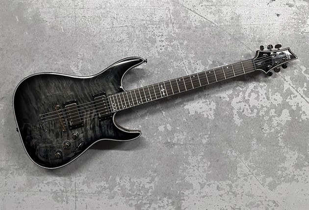 Schecter Hellraiser Hybrid C-1 Trans Black Burst B-stock