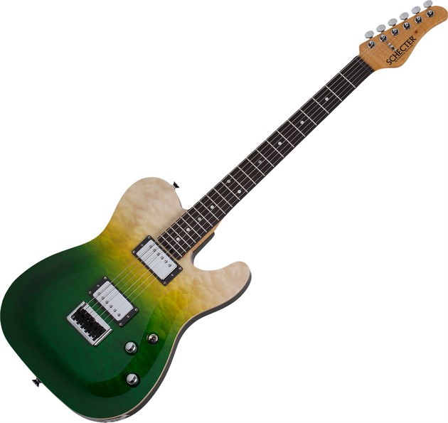 Schecter PT Classic Caribbean Fade Burst