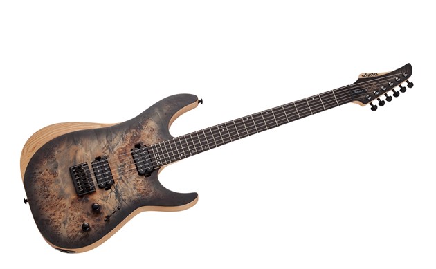 Schecter Reaper-6 Satin Charcoal Burst