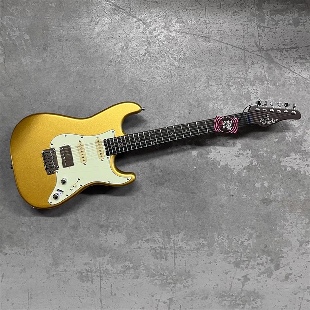 Schecter Nick Johnston Trad 10TH Anniversary-HSS A. Saffron B-stock