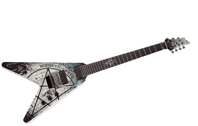 Schecter V-7 Floyd Rose Randy Weitzel Ouija