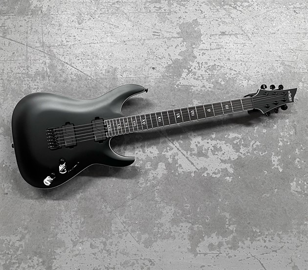 Schecter C-1 SLS ELITE "EVIL TWIN" SBK B-stock