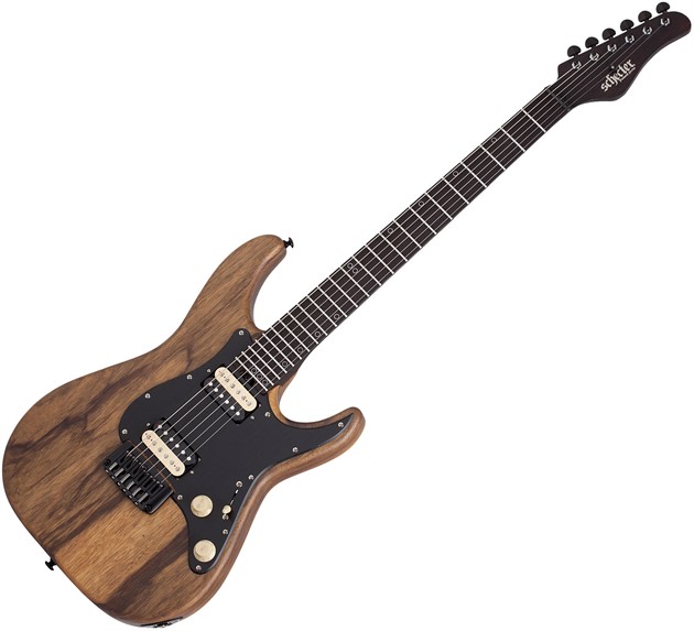 Schecter SVSS EXOTIC HT BLACK LIMBA BL