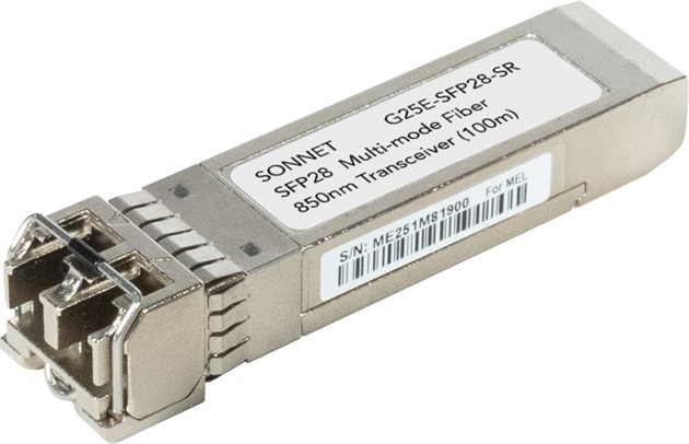 Sonnet SFP28 Short Range Transceiver