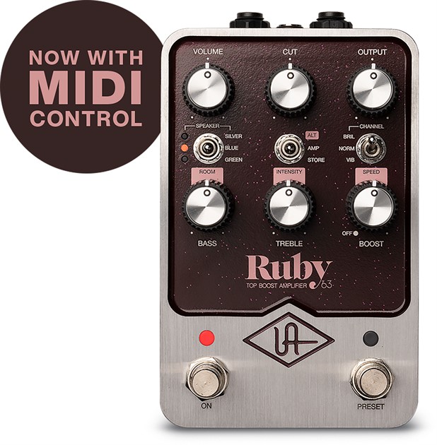Universal Audio Ruby 63 Top Boost Amplifier