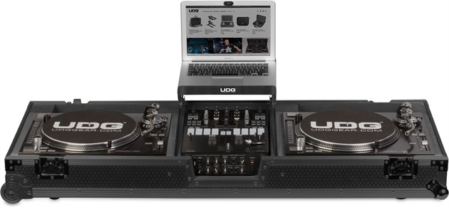 UDG Ultimate Flightcase Set PLX9/SL1200 Black MK2 Plus