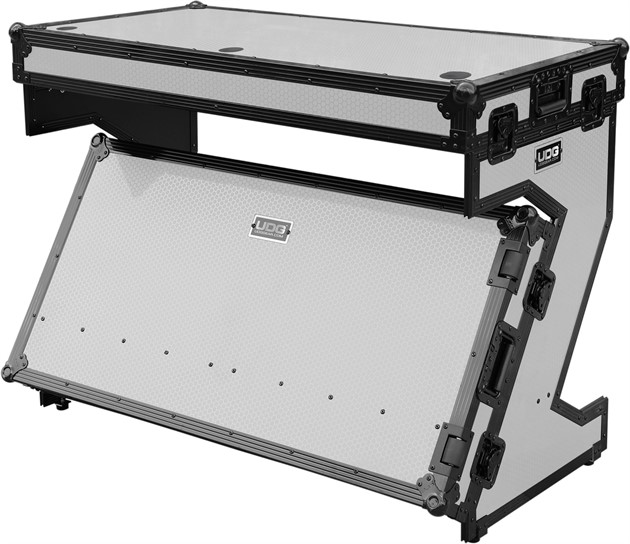 UDG Ultimate Flight Case Z-Style DJ Table WH Plus