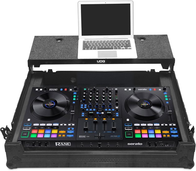 UDG Ultimate Flightcase Rane Performer/Four Blk Plus (L&W)