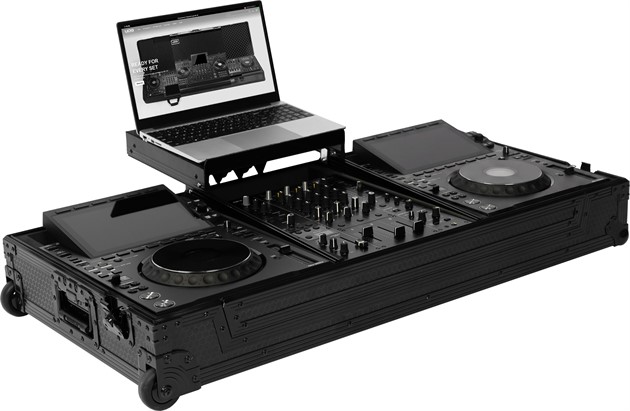 UDG Ultimate Flightcase AlphaTheta CDJ-3000X/DJM-V5 Black