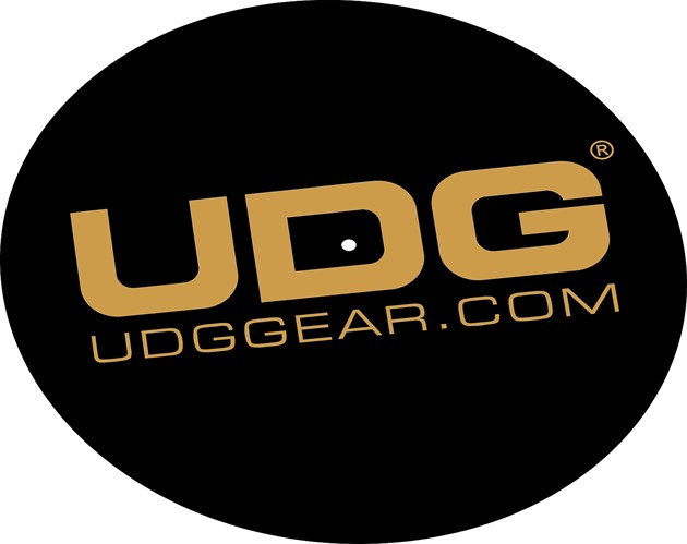 UDG Turntable Slipmat Set Black/Golden