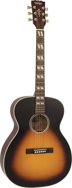 Vintage V160VSB Historic Orchestra Guitar