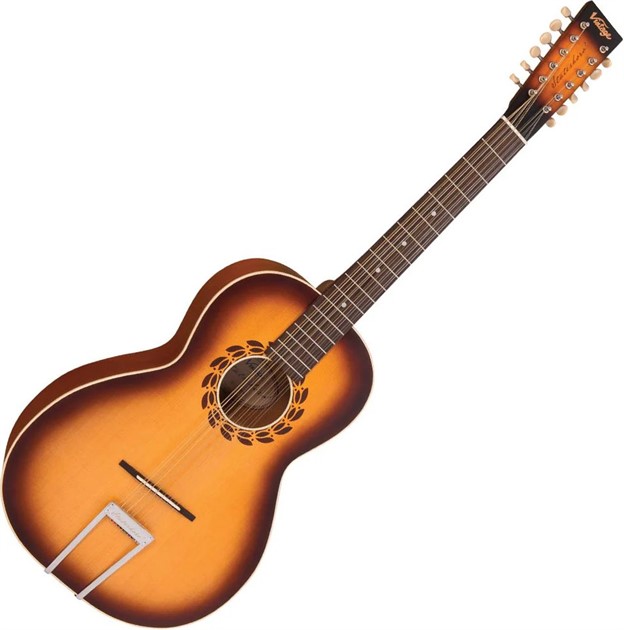 Vintage Statesboro Paul Brett 12-string Satin Antique Burst